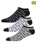 DKNY 3er-Set: Socken in Weiß/ Grau/ Schwarz