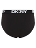 DKNY 3er-Set: Slips in Schwarz/ Weiß/ Grau