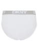 DKNY Slipy (3 pary) w kolorze czarno-biało-szarym