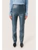 Soaked in Luxury Kunstleren leggings blauw