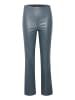 Soaked in Luxury Kunstleren leggings blauw