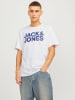 Jack & Jones Koszulki (3 szt.) "Jjecorp" w kolorze granatowo-biało-czarnym