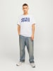 Jack & Jones Koszulki (3 szt.) "Jjecorp" w kolorze granatowo-biało-czarnym