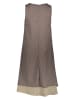 Le Jardin du Lin Leinen-Kleid in Taupe