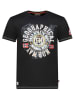 Geographical Norway Shirt "Jodept" in Schwarz