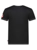 Geographical Norway Shirt "Jodept" in Schwarz