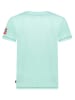 Geographical Norway Koszulka "Jodept" w kolorze turkusowym