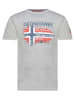 Geographical Norway Shirt "Jrusty" in Grau