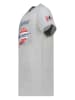 Geographical Norway Shirt "Jrusty" in Grau