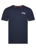 Geographical Norway Shirt "Jilva" in Dunkelblau