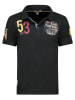 Geographical Norway Koszulka polo "Kelan" w kolorze czarnym