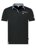 Geographical Norway Koszulka polo "Kerwin" w kolorze czarnym