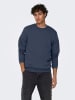ONLY & SONS Sweatshirt "Ceres" donkerblauw