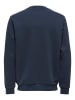 ONLY & SONS Sweatshirt "Ceres" donkerblauw