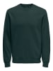 ONLY & SONS Bluza "Ceres" w kolorze ciemnozielonym