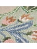Flair Rugs Wollen tapijt "Bryony" crème/groen