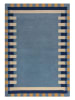Flair Rugs Wełniany dywan "Lois Scallop" w kolorze żółto-niebieskim