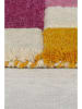 Flair Rugs Wollen tapijt "Lois Scallop" crème/roze