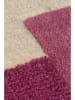 Flair Rugs Wollen tapijt "Lois Scallop" crème/roze