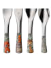 WMF 4tlg. Kinder-Edelstahl-Besteckset "Forest" in Silber/ Bunt