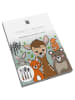 WMF 4tlg. Kinder-Edelstahl-Besteckset "Forest" in Silber/ Bunt