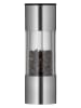 WMF Mini zout- & pepermolen zilverkleurig - (H)11 x Ø 3,5 cm