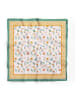 Lucky Bees Tuch in Creme/ Bunt - (L)55 x (B)55 cm