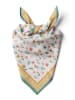 Lucky Bees Tuch in Creme/ Bunt - (L)55 x (B)55 cm