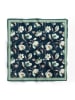 Lucky Bees Tuch in Petrol/ Dunkelblau - (L)55 x (B)55 cm