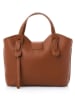 Lucky Bees Handtas ''Celeste'' lichtbruin - (B)25 x (H)21 x (D)11 cm