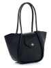 Lucky Bees Schultertasche ''Greta'' in Schwarz - (B)35 x (H)23 x (T)11 cm
