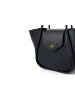 Lucky Bees Schultertasche ''Greta'' in Schwarz - (B)35 x (H)23 x (T)11 cm