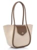 Lucky Bees Schoudertas ''Greta'' crème - (B)35 x (H)23 x (D)11 cm