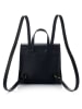 Lucky Bees Rucksack ''Marilyn'' in Schwarz - (B)21 x (H)21 x (T)11 cm