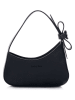 Lucky Bees Schultertasche in Schwarz - (B)26 x (H)18 x (T)7 cm