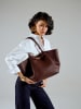 Vince Camuto Shopper bag "Prato" w kolorze burgundowym - 52 x 27 x 13 cm