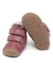 Bundgaard Buty "Petit Mid Winter Strap" w kolorze jasnoróżowym do nauki chodzenia