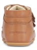 Bundgaard Leren loopleerschoenen "Prewalker II Strap" lichtbruin