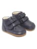 Bundgaard Leren loopleerschoenen "Prewalker II Strap" donkerblauw