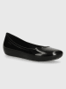 Crocs Ballerinas "Brooklyn High Shine Flat" in Schwarz