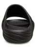 Crocs Leren slippers "Mellow Tide Recovery Slide" zwart