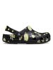 Crocs Crocs "Classic Glow Space" in Schwarz/ Gelb