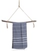 Towel to Go Hamamtuch in Dunkelblau - (L)180 x (B)100 cm