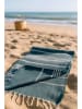 Towel to Go Hamamtuch in Dunkelblau - (L)180 x (B)100 cm