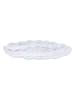 Amadeus Serveerbord ''Isao'' wit/lichtblauw - (L)40 x (B)30 cm