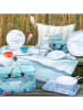Amadeus 2er-Set: Becher ''Isao'' in Weiß/ Blau - (H)8,9 x Ø 9 cm