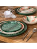 Amadeus 6-delige set: dessertborden ''Natureva'' groen - Ø 21 cm