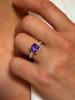 Les Petites Précieuses Vergold. Ring mit Edelsteinen