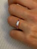 Les Petites Précieuses Vergold. Ring mit Edelsteinen