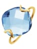 Les Petites Précieuses Vergold. Ring mit Edelstein